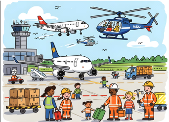 At the Airport Puzzle