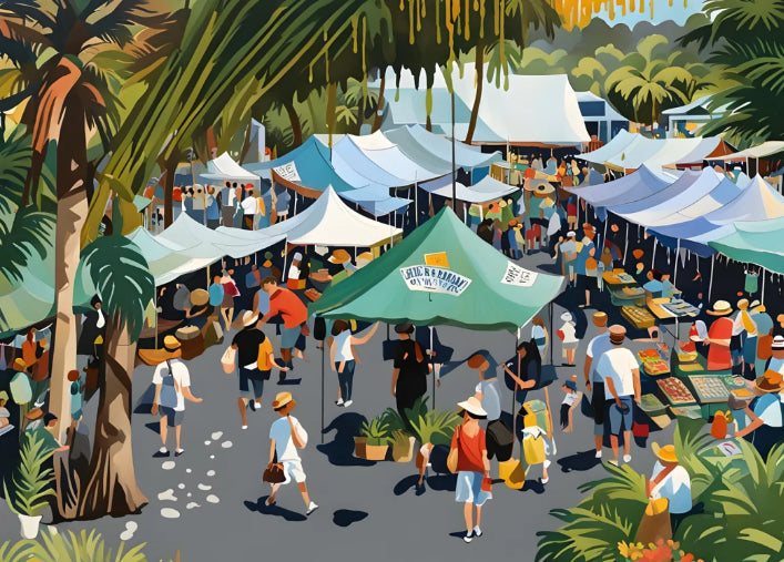 Byron Bay Markets Puzzle