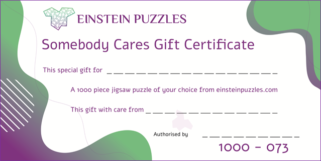 Einstein Puzzles Gift Card