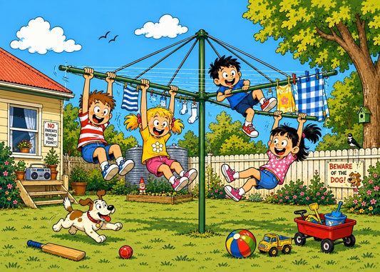 Hills Hoist Fun