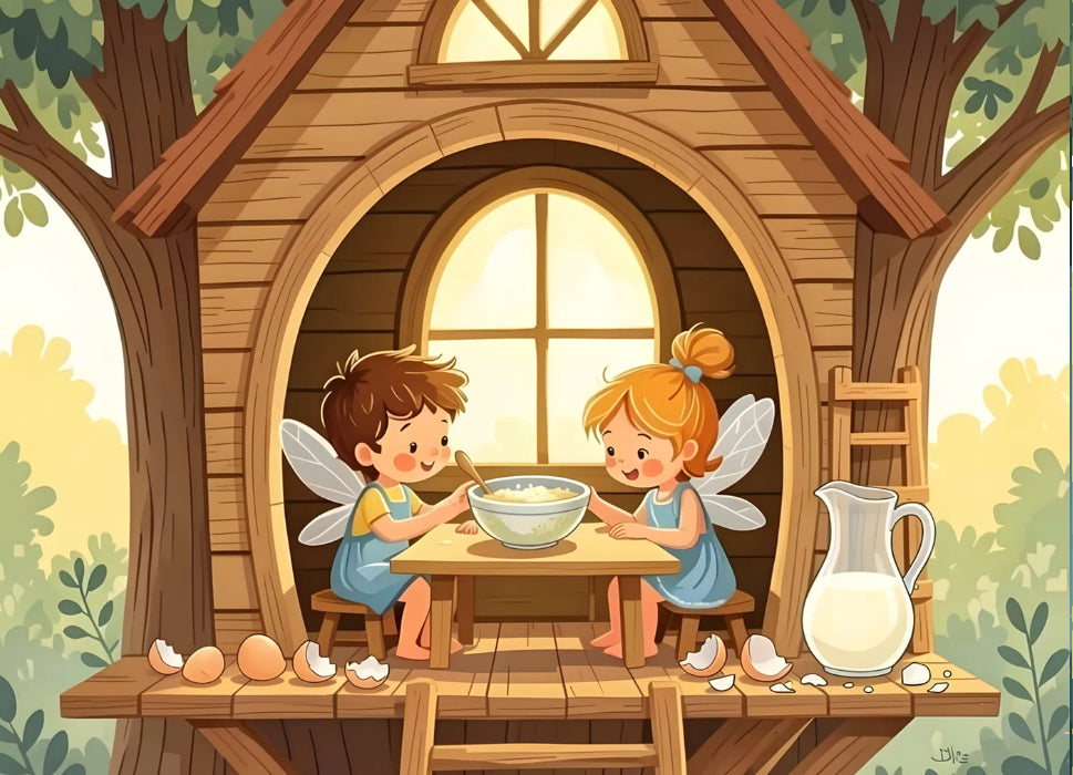 Making Fairy Cakes