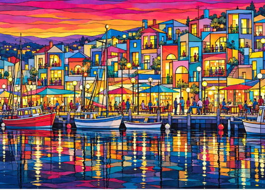 Waterfront Sunset