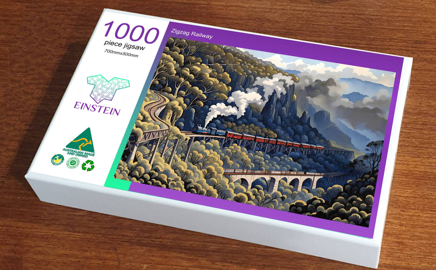 Zigzag Railway  Puzzle