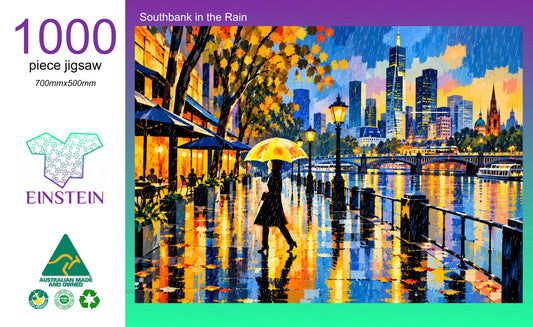 Southbank in the Rain